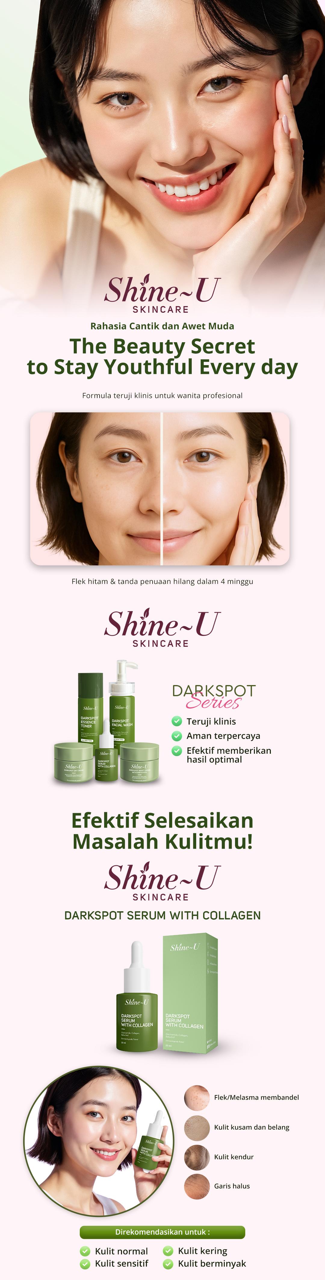 Shine-U Dark Spot Serum Hero - Click to explore products